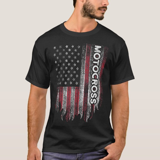 Camiseta Motocross de ciclismo sucio MX Rider Off Road Carr (Anverso)