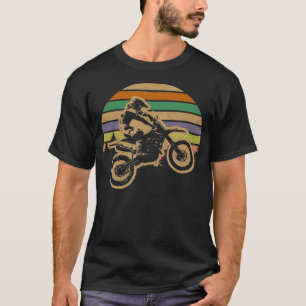 Camiseta Motocross de Dirt Bike Vintage MX