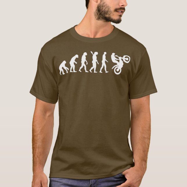 Camiseta motocross de evolución (Anverso)