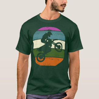 Camiseta Motocross Dirt Bicicleta Motocross Retro Deportes