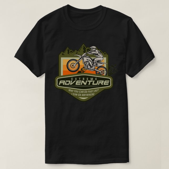 Camiseta Motocross dirt bike (2) (Diseño del anverso)