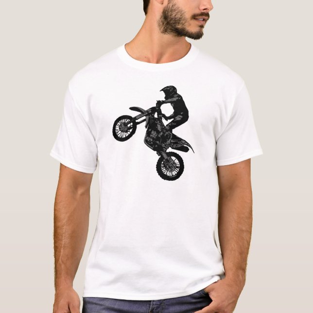 Camiseta Motocross Dirt Bike Rider (Anverso)