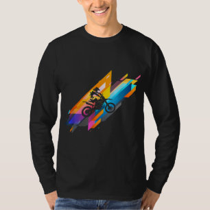 Camiseta Motocross Dirt Bike Rider Biker Motorist Motorcyc