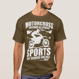 Camiseta Motocross Dirt Biker Porque Otros Deportes Requier