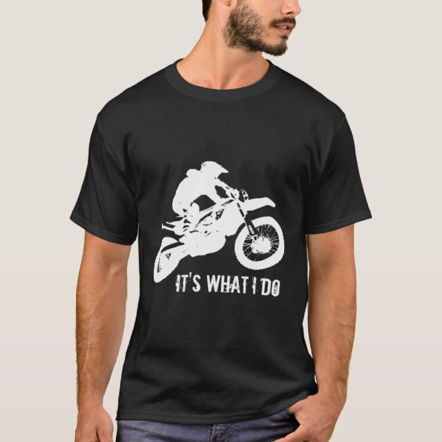 Camiseta Motocross Dirtbike Hoodie (Anverso)
