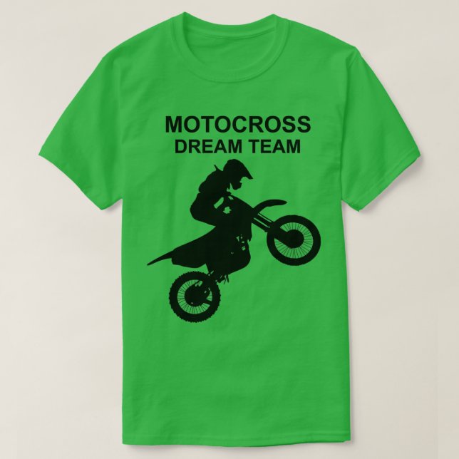 CAMISETA MOTOCROSS DREAM TEAM  (Diseño del anverso)