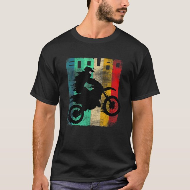 Camiseta Motocross Enduro Biker Motocross Motorcycle (Anverso)