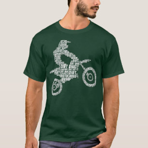 Camiseta Motocross enduro Dirt Bike Rider Boys en bicicleta
