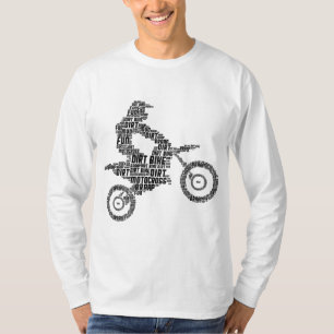 Camiseta Motocross enduro Dirt Bike Rider Boys en bicicleta