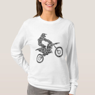 Camiseta Motocross enduro Dirt Bike Rider Boys en bicicleta