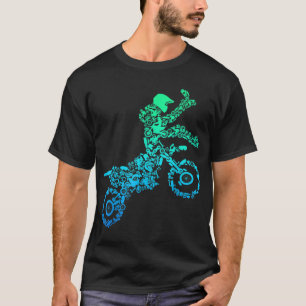 Camiseta Motocross enduro Dirt Bike Rider Boys en bicicleta