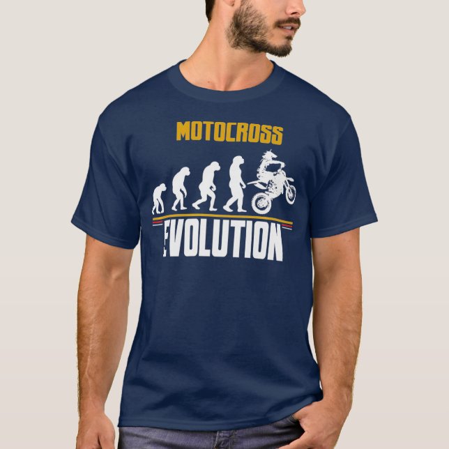 Camiseta Motocross Evolution Premium (Anverso)