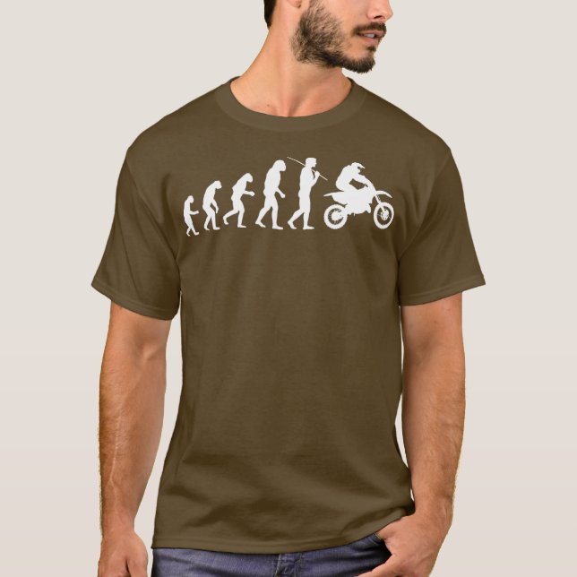 Camiseta motocross evolutivo para todos los motociclistas (Anverso)