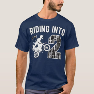 Camiseta Motocross, Fiesta de ciclismo sucio Motocross Two