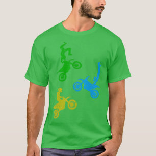 Camiseta Motocross Freestyle Dirtbike Wheelie Enduro Motorc