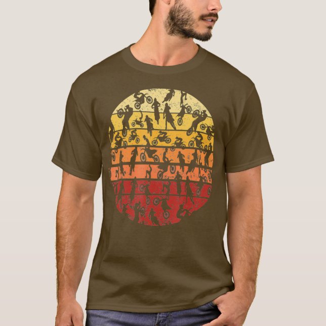 Camiseta Motocross Freestyle Sunset Supercross (Anverso)