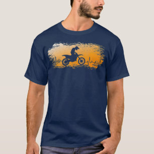 Camiseta Motocross Heartbeat Dirtbike