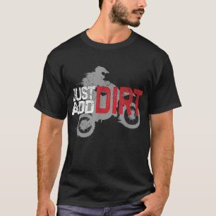 Camiseta Motocross juvenil, moto sucia de niños, Dirtbike,