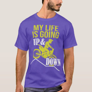 Camiseta Motocross Life arriba y abajo