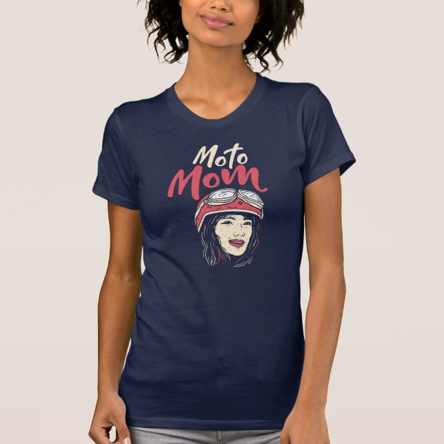Camiseta Motocross Mom Off Roading Mother Gift (Anverso)