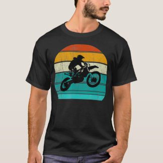 Camiseta Motocross moto sucia vintage retro niños