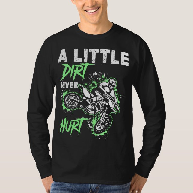 Camiseta Motocross Motocross masculino de Green Motorcycle  (Anverso)