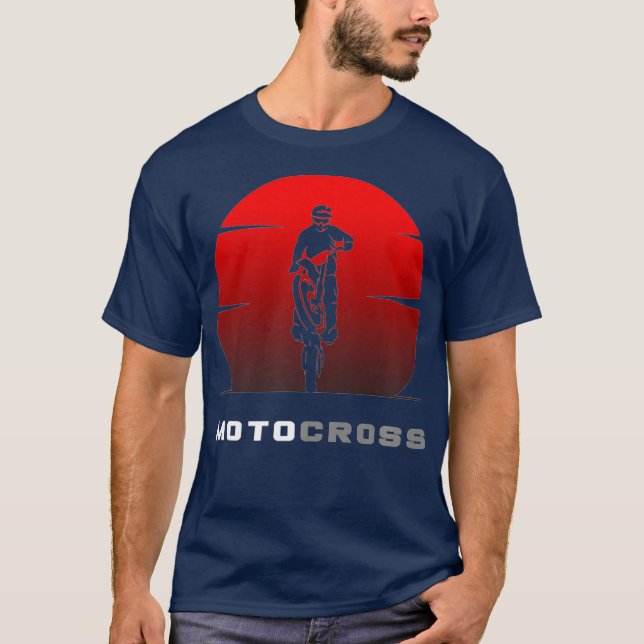 Camiseta Motocross Motocross Motocross Bike Bike (Anverso)