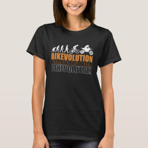 Camiseta Motocross Motorcycle Evolution Motocross Biker Mot
