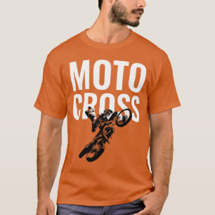 Camiseta Motocross Motorcycle Sport Pop Art