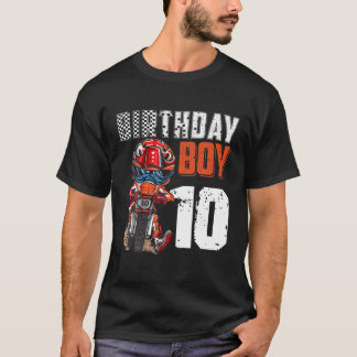 Camiseta Motocross MX 10Th Gift Bike Birth