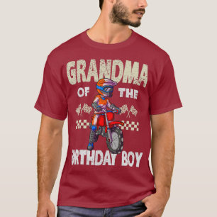 Camiseta Motocross MX Abuela Birthday Boy MX Suciedad famil