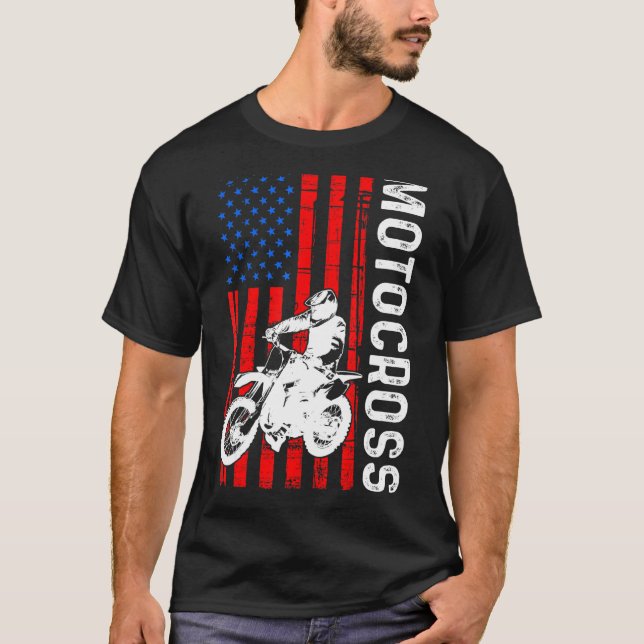 Camiseta Motocross Mx Rider Off Road Carreras 7 (Anverso)