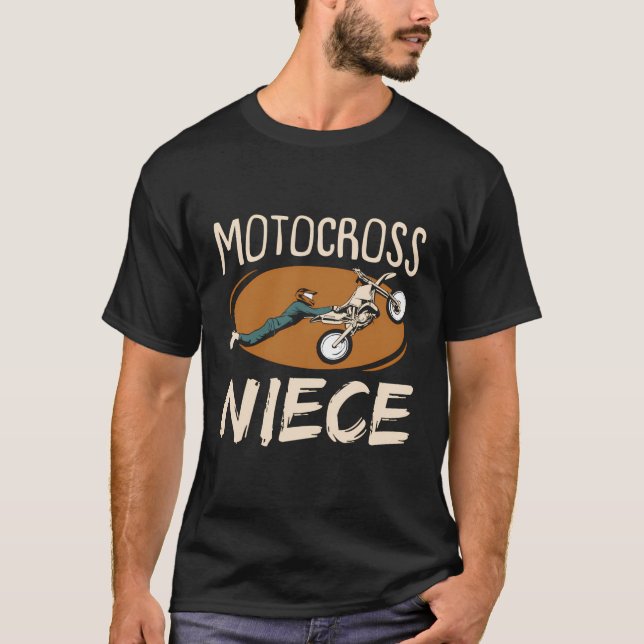 Camiseta Motocross Niece Hobby Lover Biker Riker (Anverso)