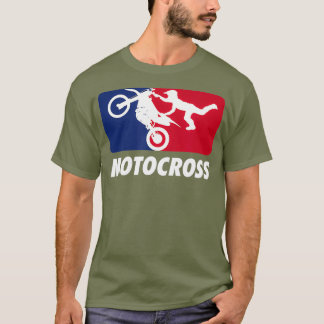 Camiseta Motocross para hombres y niños
