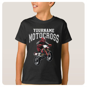 Camiseta Motocross Personalizado Bicicleta de tierra Piloto