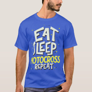 Camiseta Motocross repetición Motocross de sueño de consumo