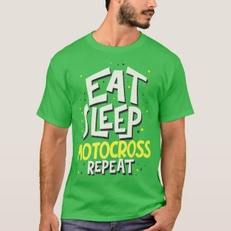 Camiseta Motocross repetición Motocross de sueño de consumo