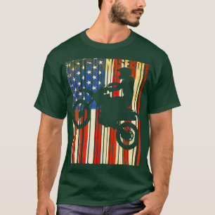 Camiseta Motocross Retro Bike Dirt Off Road Motorcycle