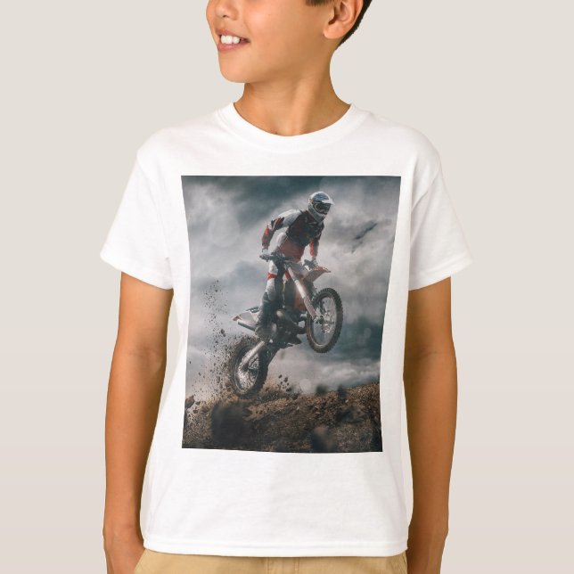 Camiseta Motocross rider (Anverso)