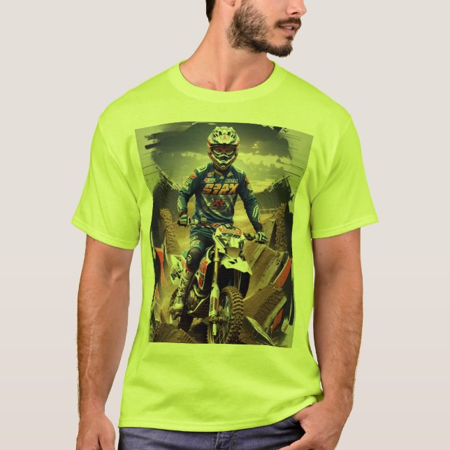 Camiseta Motocross Rider (Anverso)