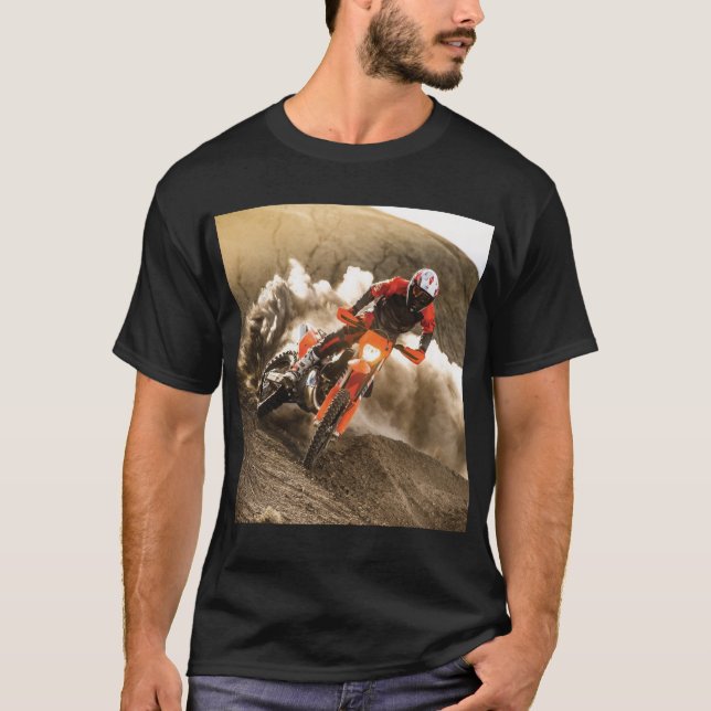 Camiseta Motocross Rider (Anverso)