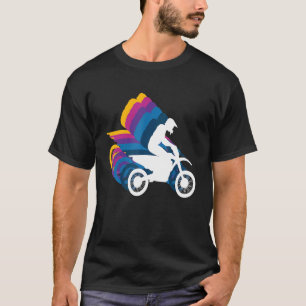 Camiseta Motocross rider retro motor de carreras Enduro