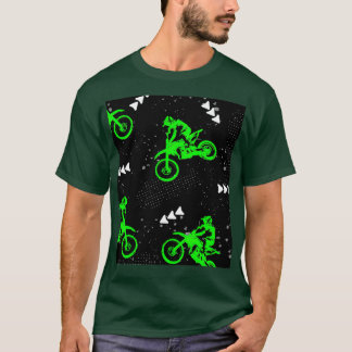 Camiseta Motocross Rider verde