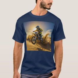 Camiseta Motocross Riding en las dunas
