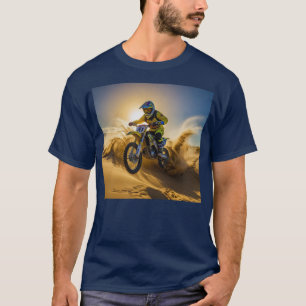 Camiseta Motocross Riding en las dunas