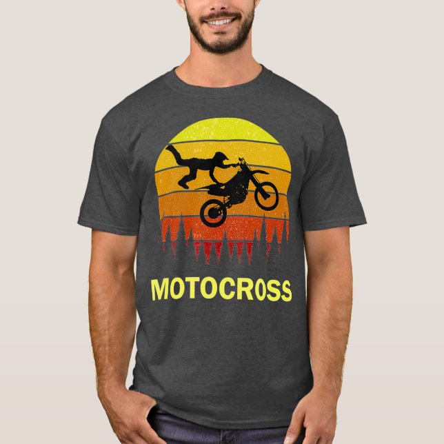 Camiseta Motocross Stunt Dirtbike Carreras Ropa de engranaj (Anverso)