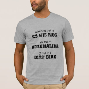 Camiseta Motocross T-Shirt de Dirt Bike Adrenaline