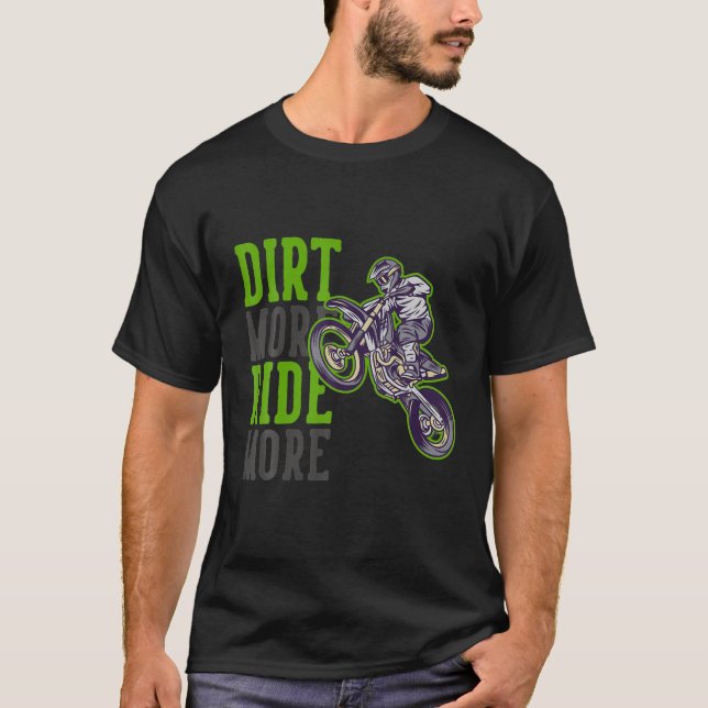 Camiseta Motocross vintage Offroad Dirt Bike Enduro Biker (Anverso)