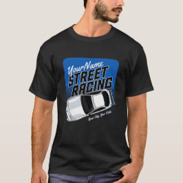 Camiseta Motodeporte de autocar de Carreras callejera perso
