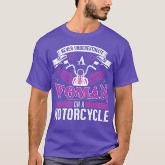 Camiseta Motografía de accesorios para motociclistas femeni